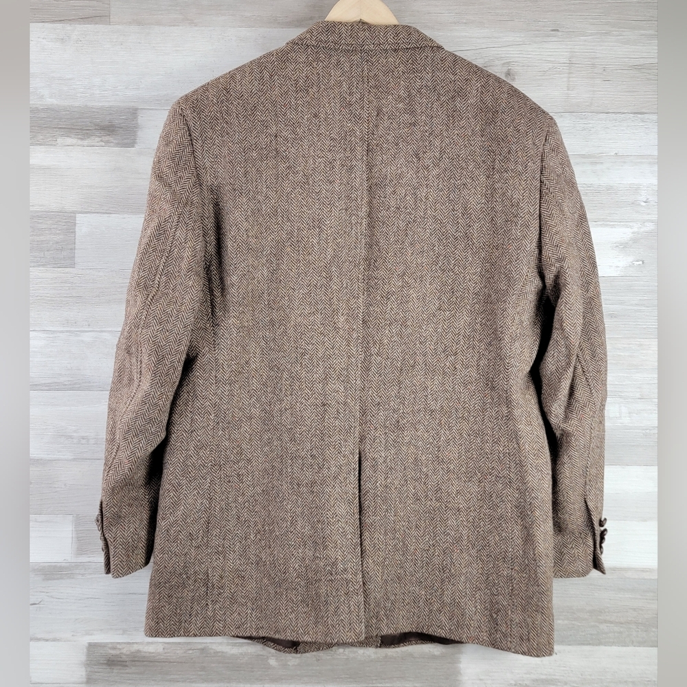 Jos. A. Bank Brown Sport Coat Timeless Tweed Blazer - Picture 5 of 16